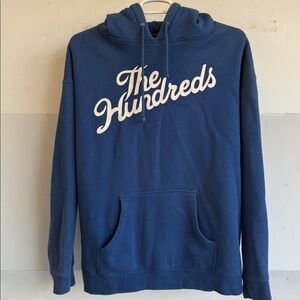 THE HUNDREDS PULLOVER HOODIE SIZE XL BLUE  BOMB SWEATSHIRT dodger blue style